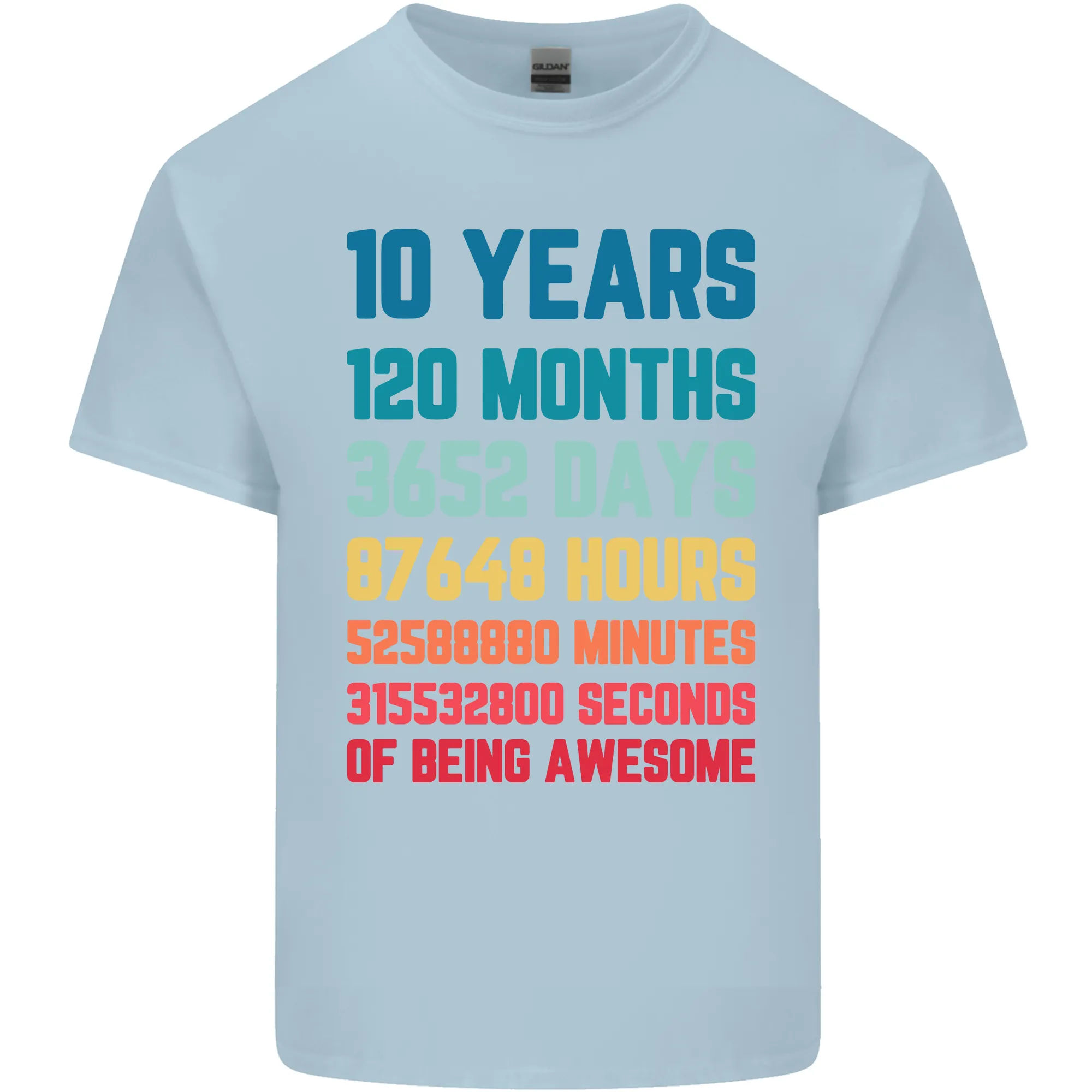 10th Birthday 10 Year Old Kids T-Shirt Childrens