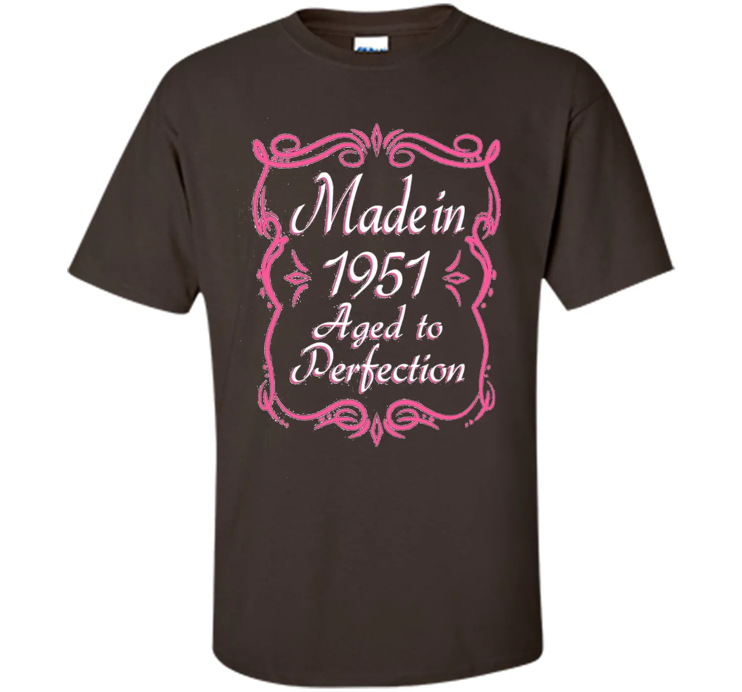 65th Birthday Gift Made In 1951 Aged To Perfection Pink