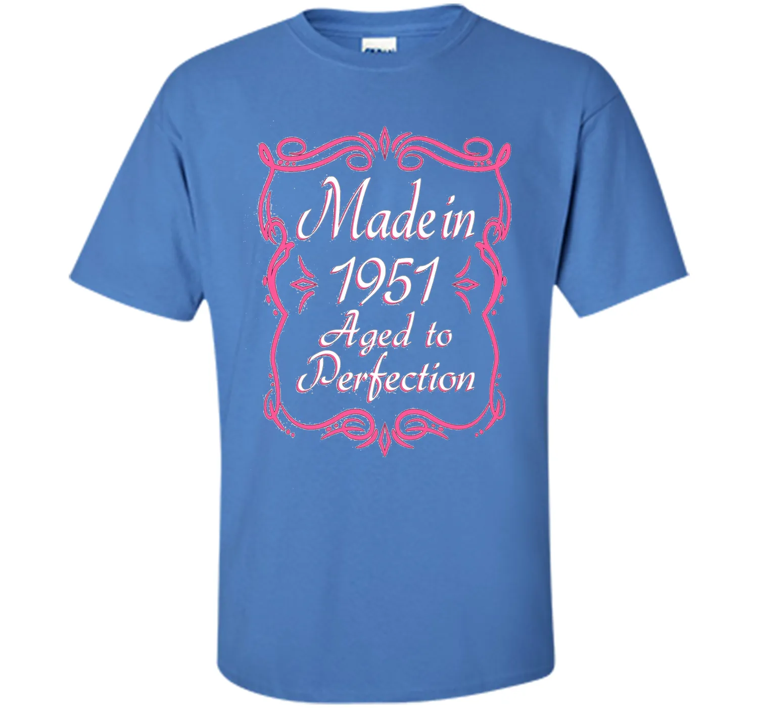 65th Birthday Gift Made In 1951 Aged To Perfection Pink