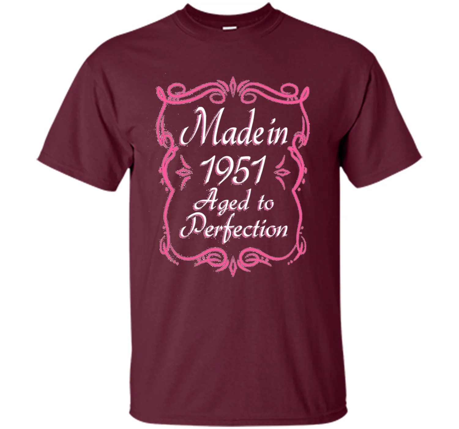 65th Birthday Gift Made In 1951 Aged To Perfection Pink