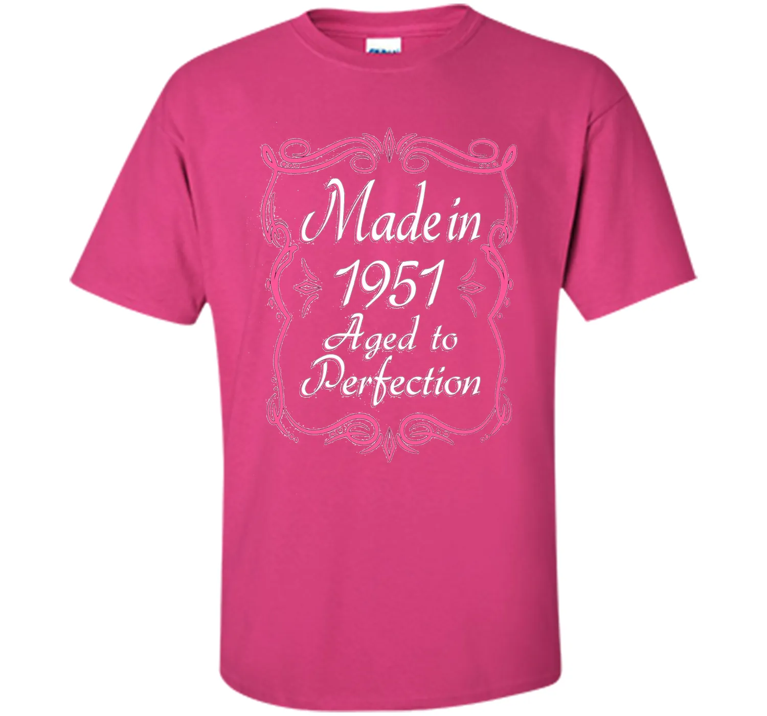 65th Birthday Gift Made In 1951 Aged To Perfection Pink