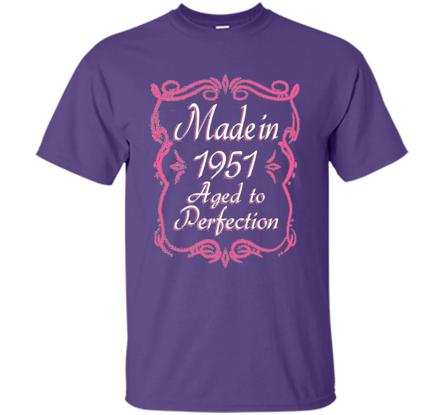 65th Birthday Gift Made In 1951 Aged To Perfection Pink