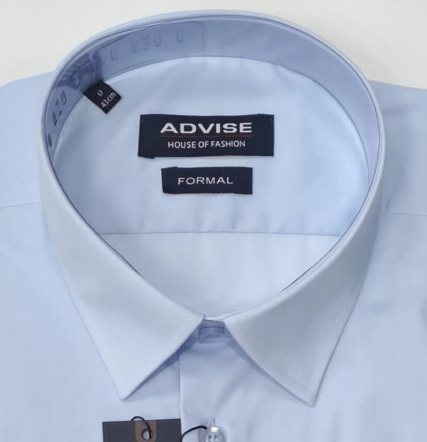Advise House Of Fashion Long Sleeve Dress Shirt - Blue