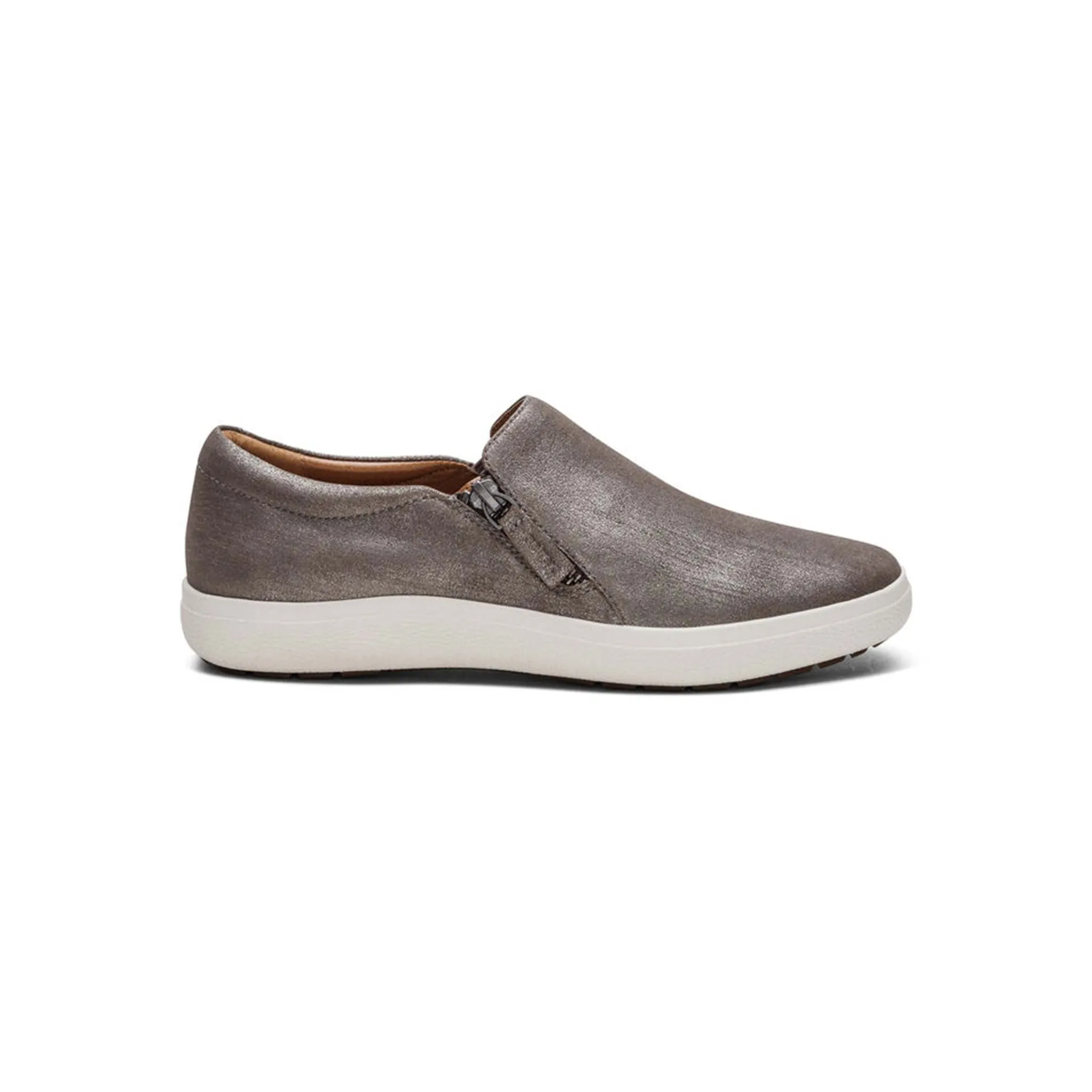 Aetrex | Jenna Brushed Silver