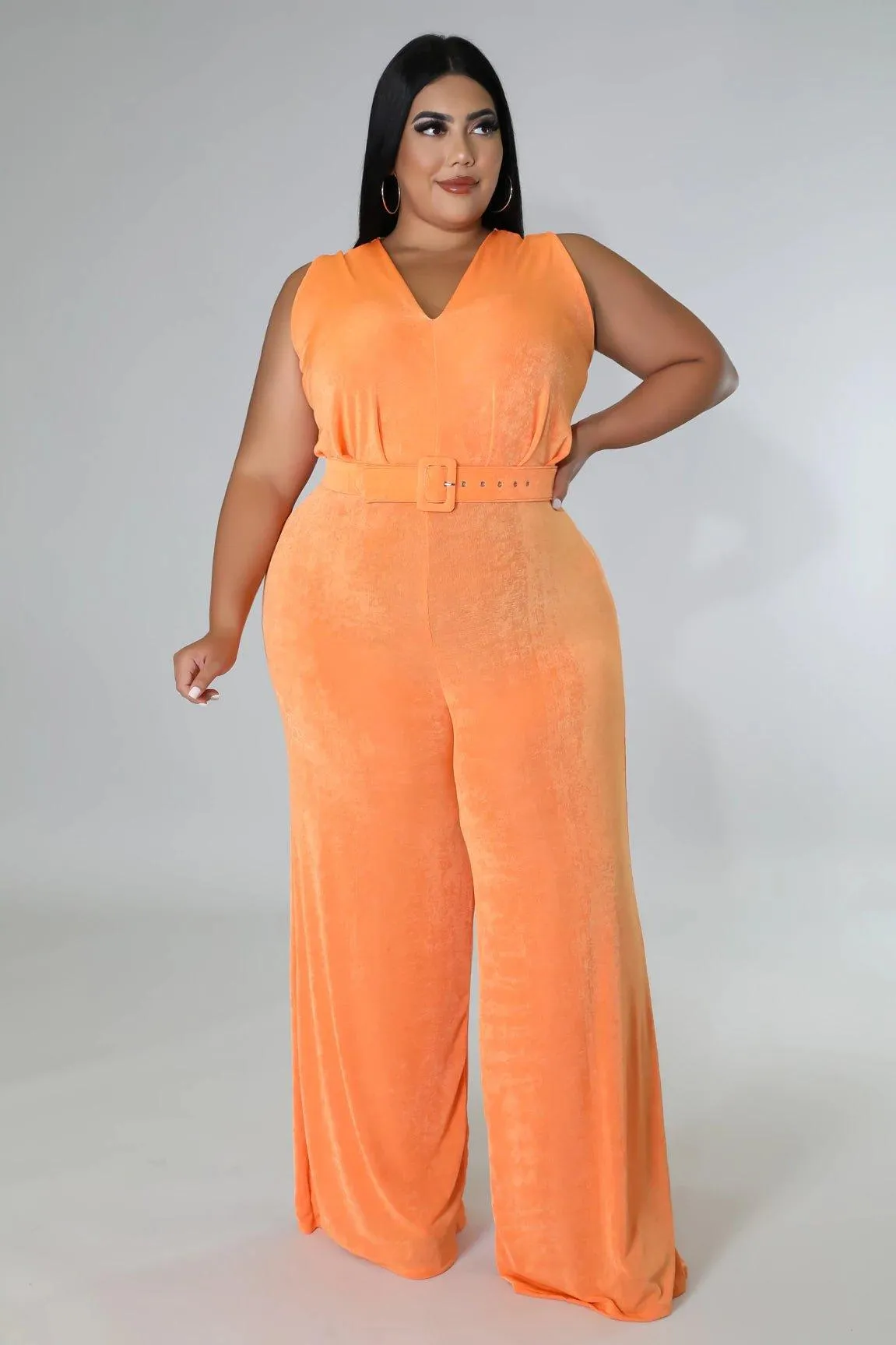 Aliya Belted Jumpsuit
