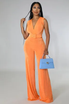 Aliya Belted Jumpsuit