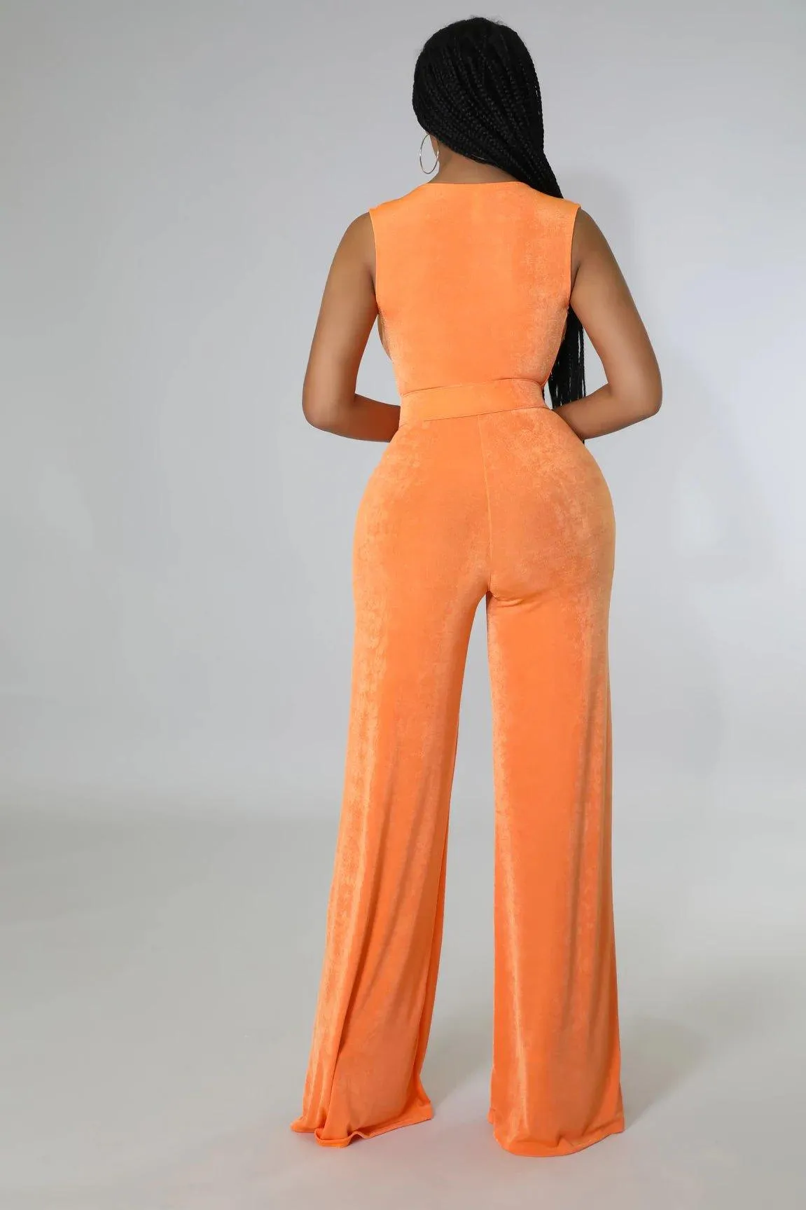Aliya Belted Jumpsuit