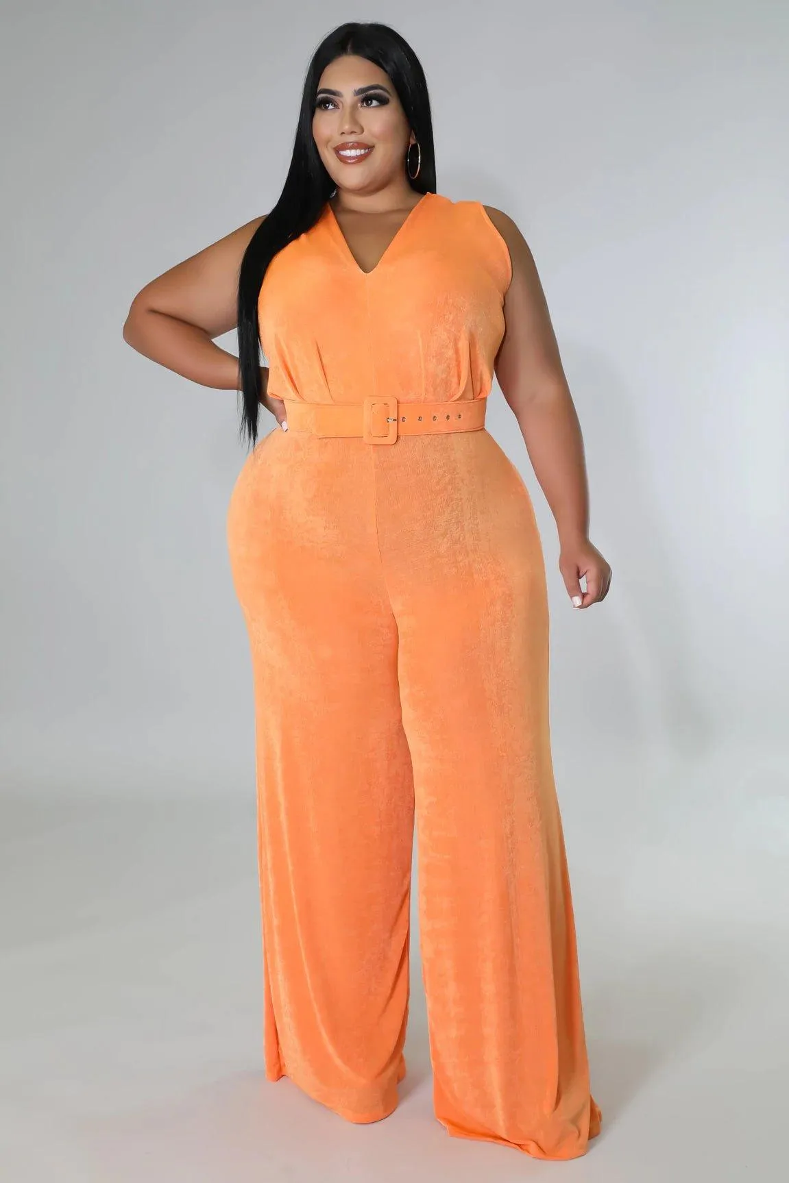 Aliya Belted Jumpsuit