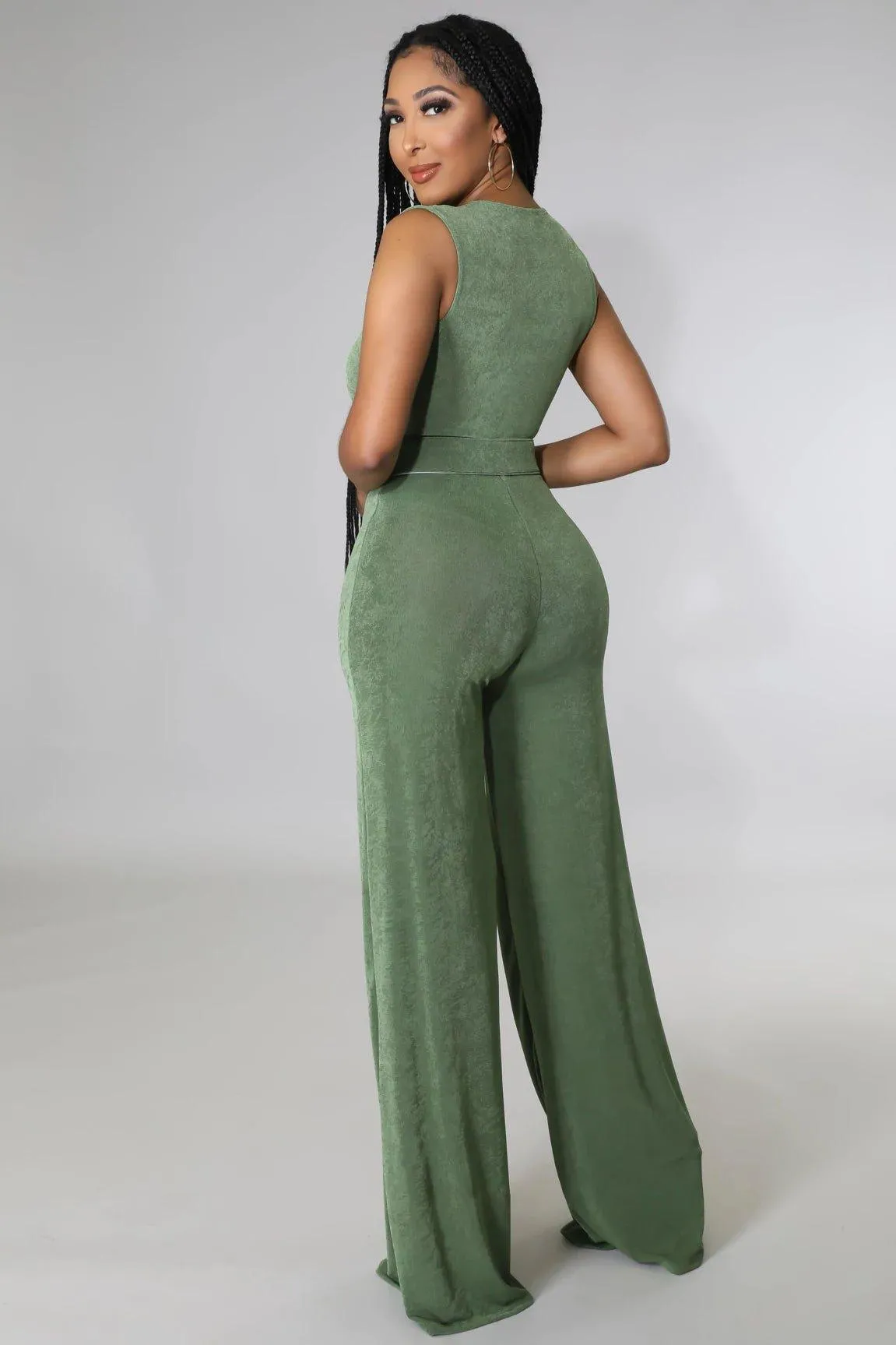 Aliya Belted Jumpsuit