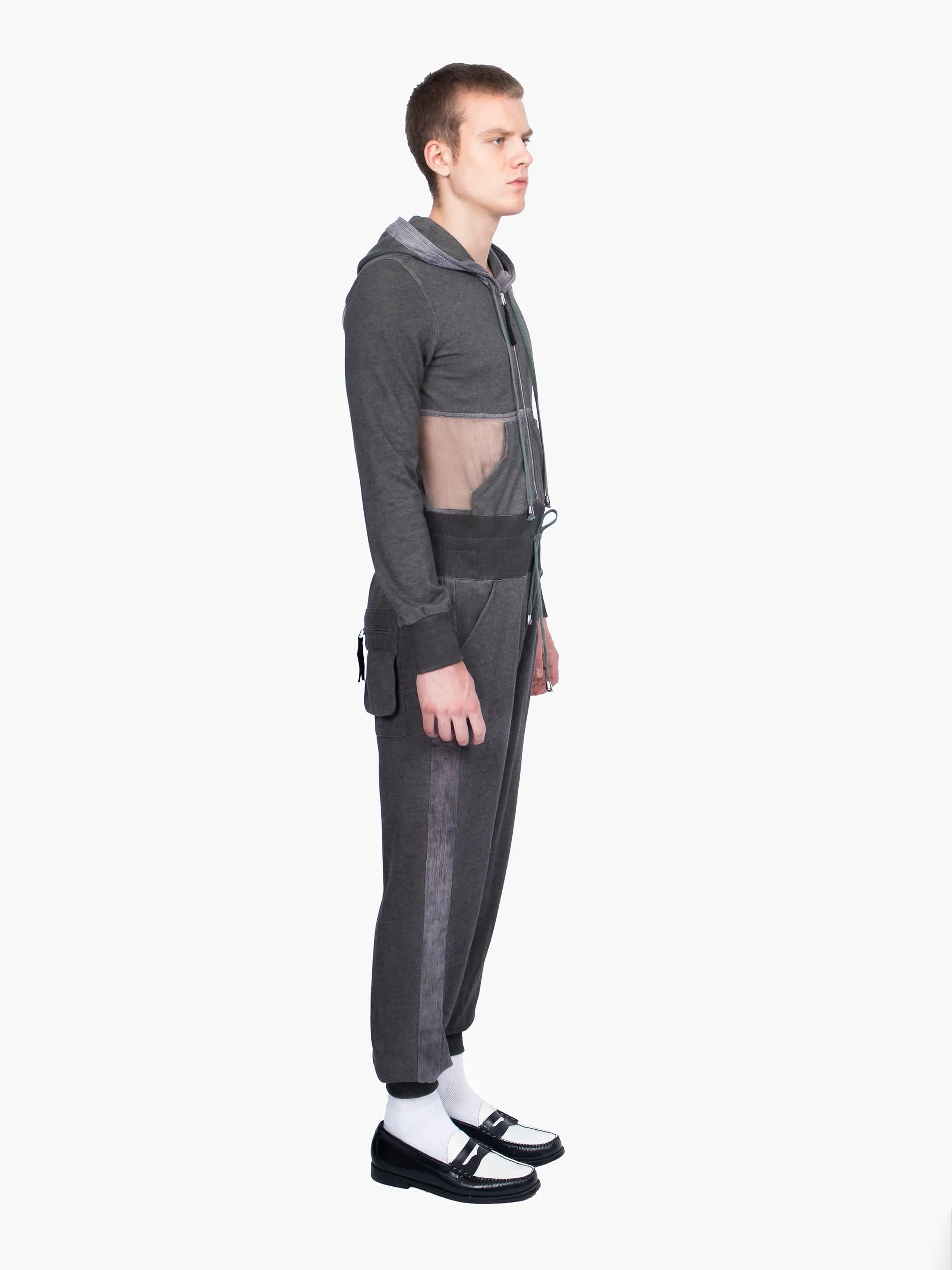 All-In-One Grey Jumpsuit