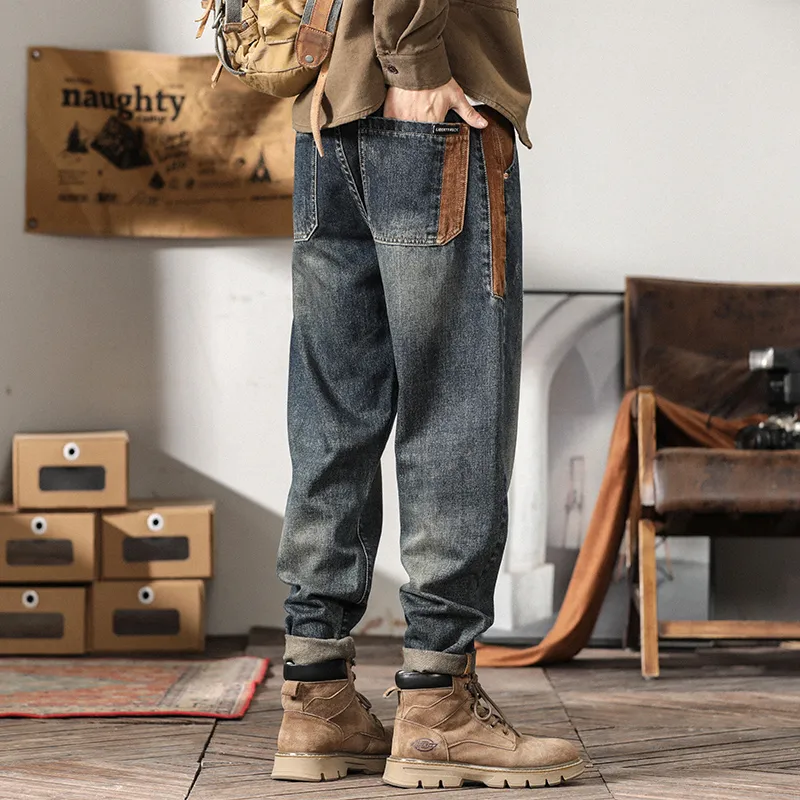 American Heavyweight Jeans Men P0818
