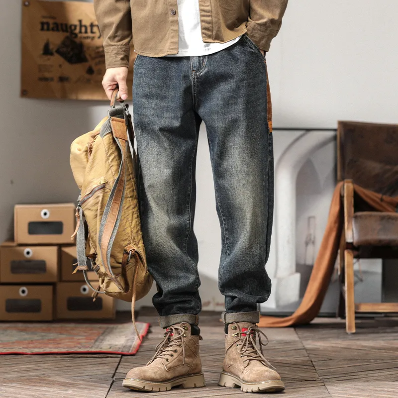 American Heavyweight Jeans Men P0818