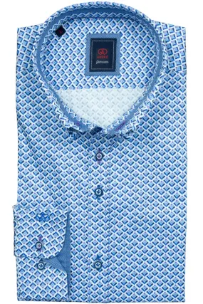 Andre Derg Long Sleeve Casual Shirt - Purple