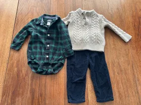 Boys pant set (Oshkosh and Gap) 18 months, Kids 18 Month (12-18M)