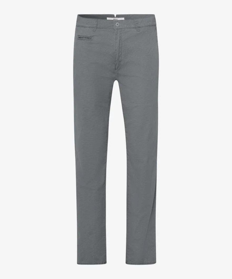 Brax Fabio Printed Chino - Graphite