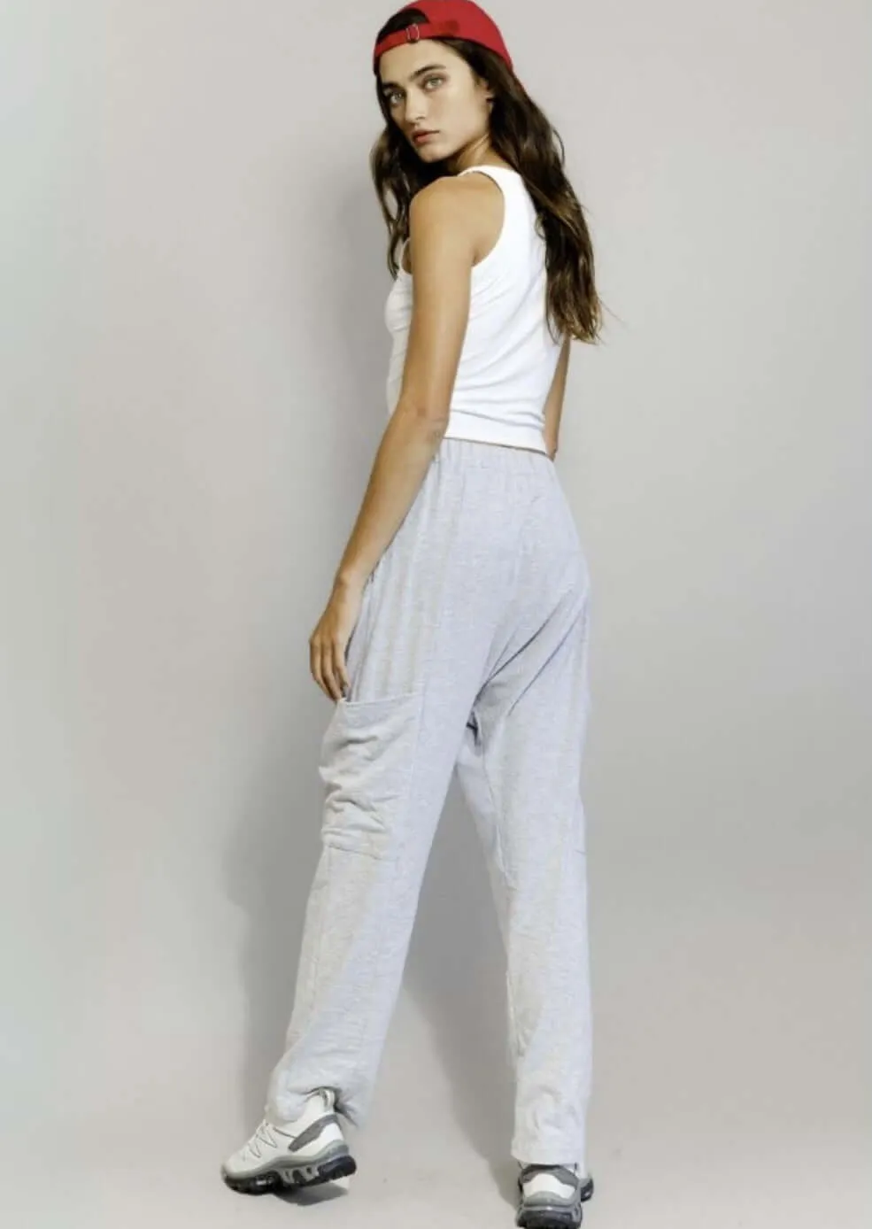 Bucket List Patch Pocket Baggy Pants Made in USA
