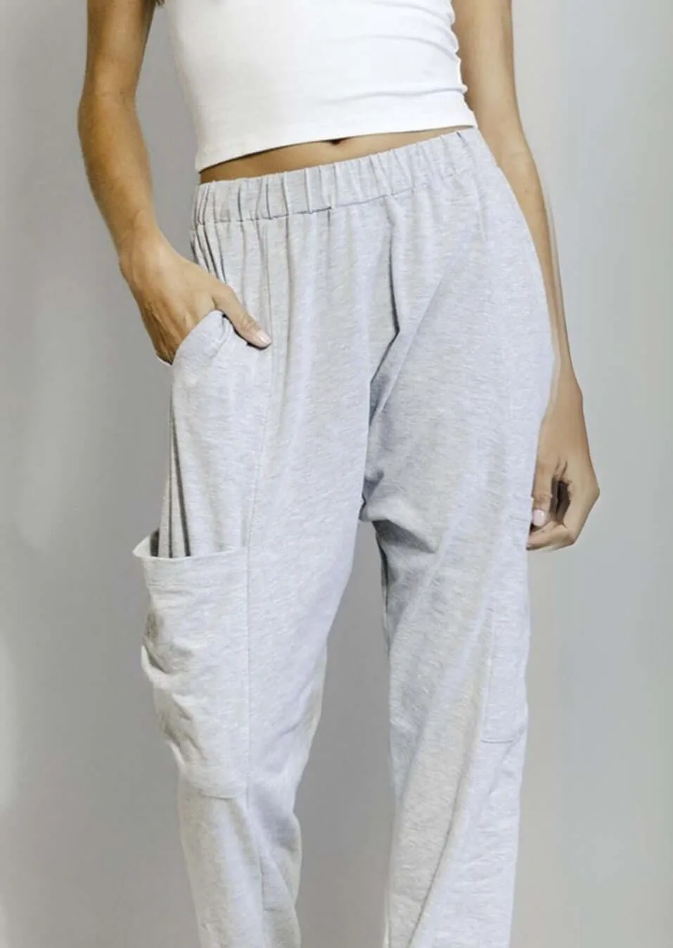 Bucket List Patch Pocket Baggy Pants Made in USA