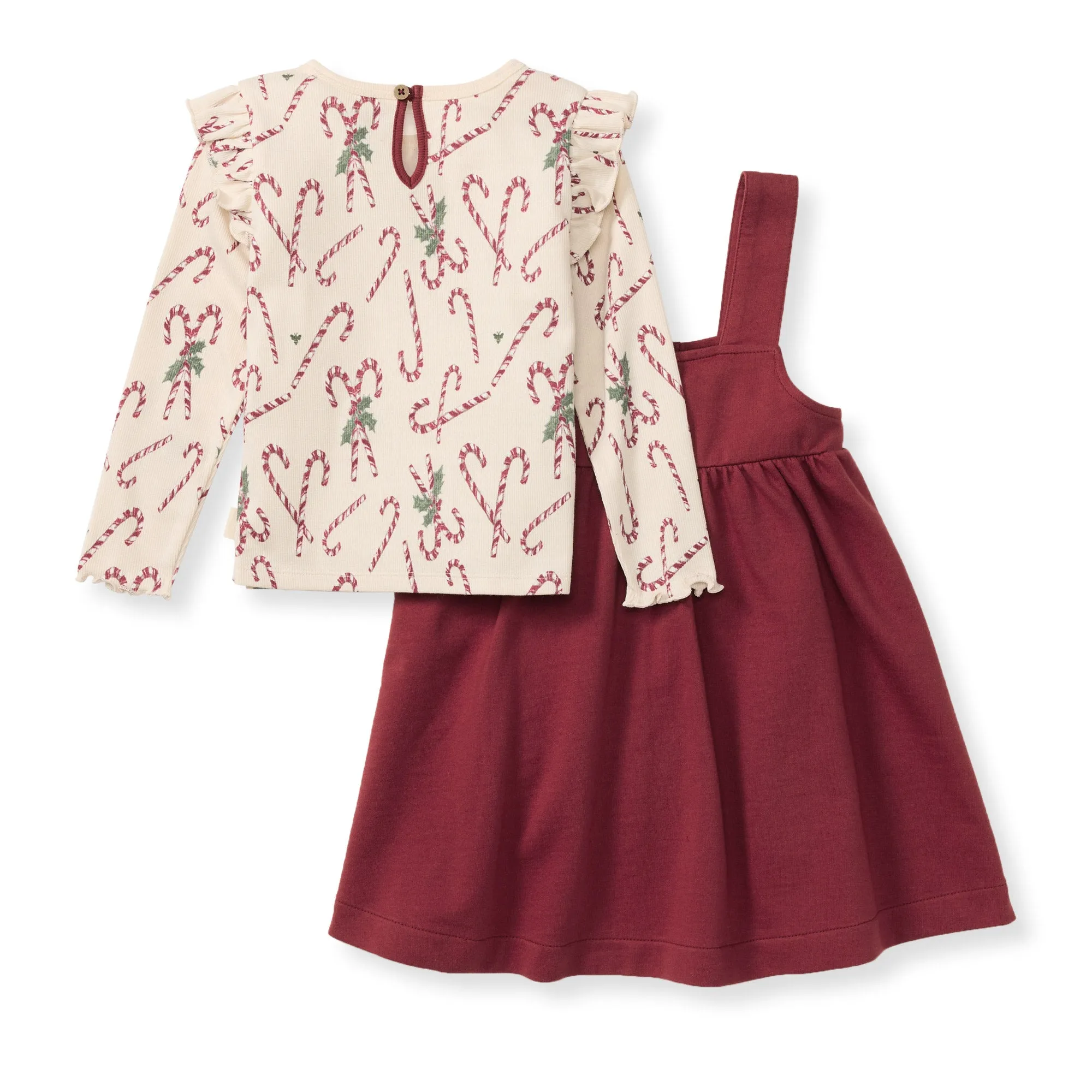 Burt's Bees Baby Dancing Candy Canes Organic Cotton Set