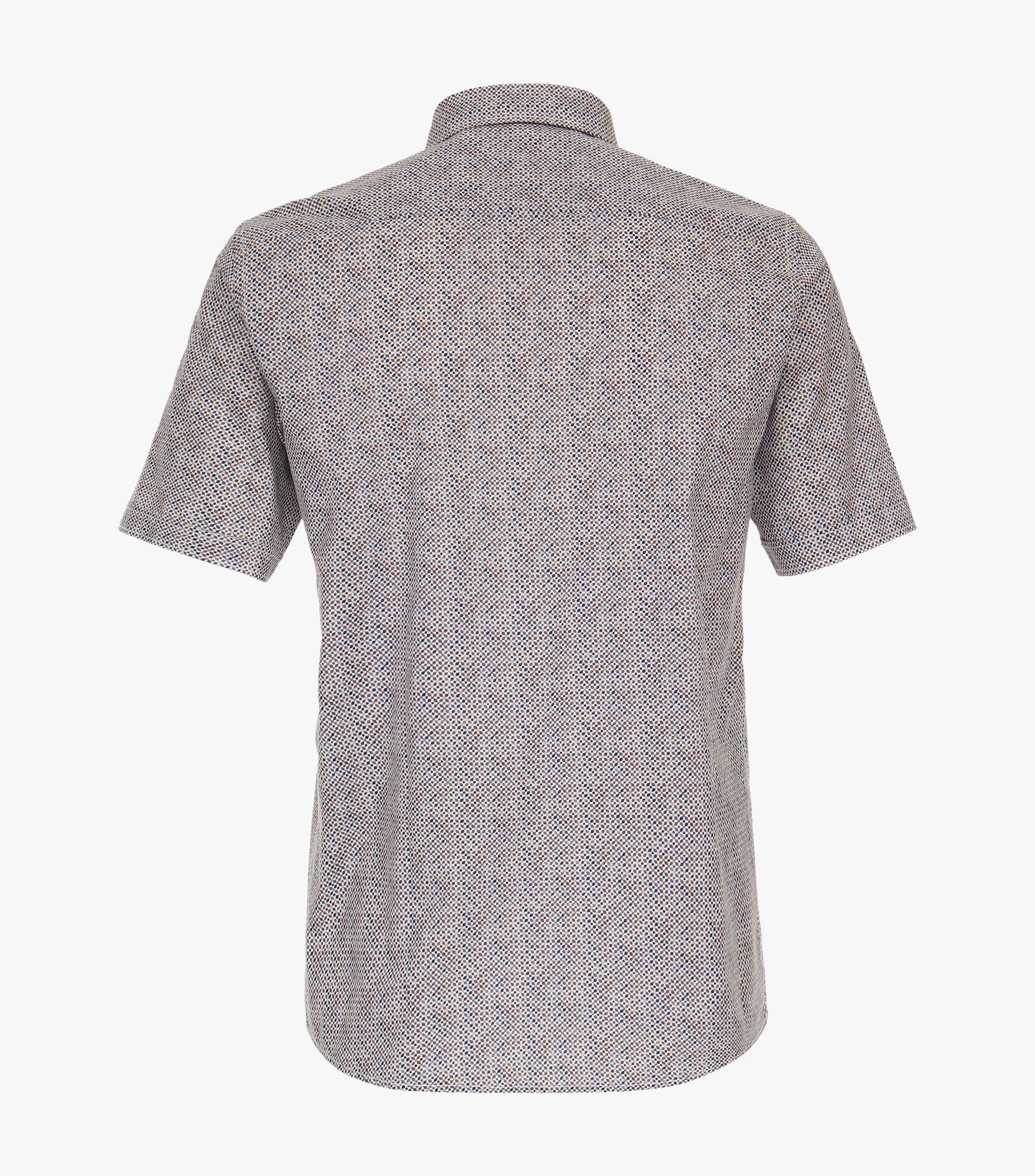 Casa Moda Short Sleeve Casual Shirt - Medium Blue