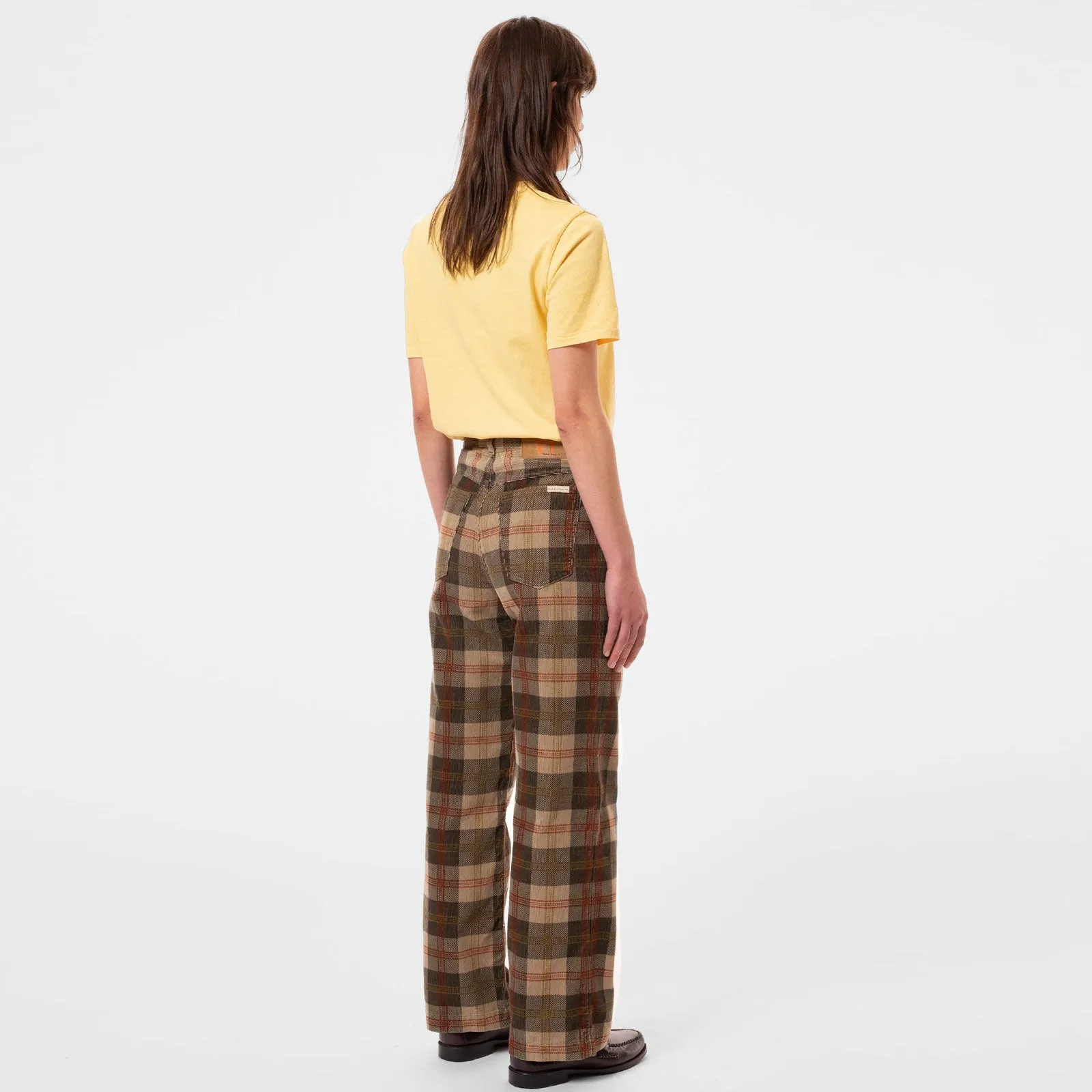 Clean Eileen Corduroy Pants plaid