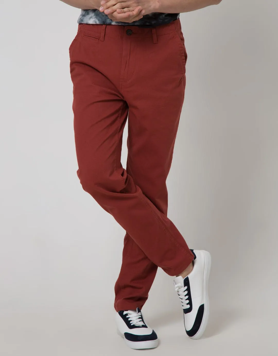Cole Long Pants Woven Rounded Pocket - Slim