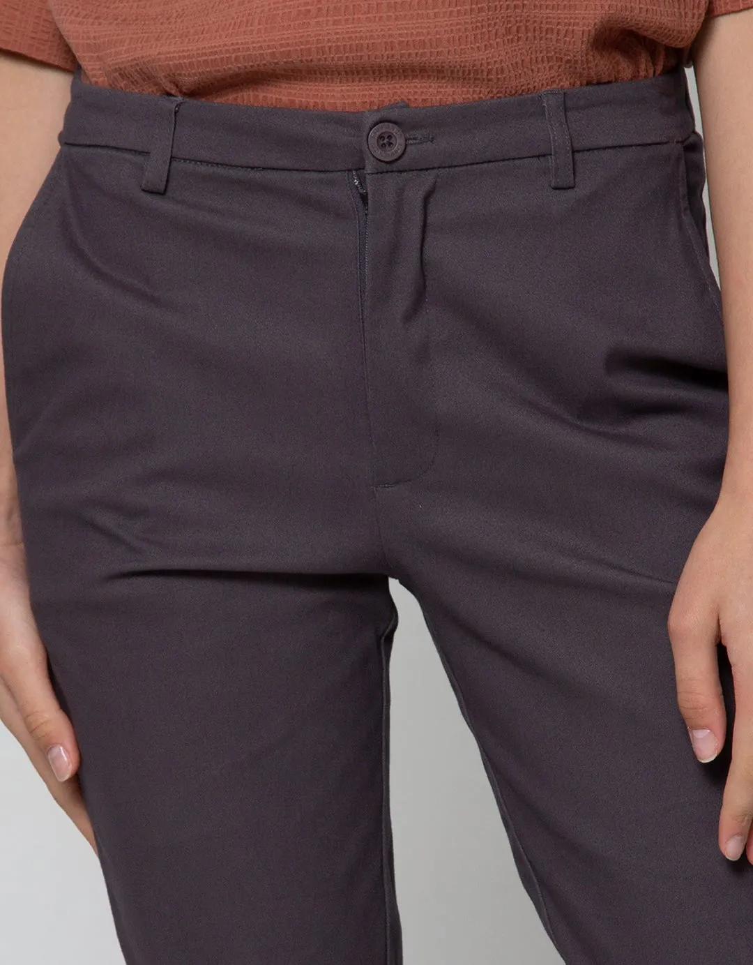 Connexion Chinos Pants Stretch Back Elastic Hidden