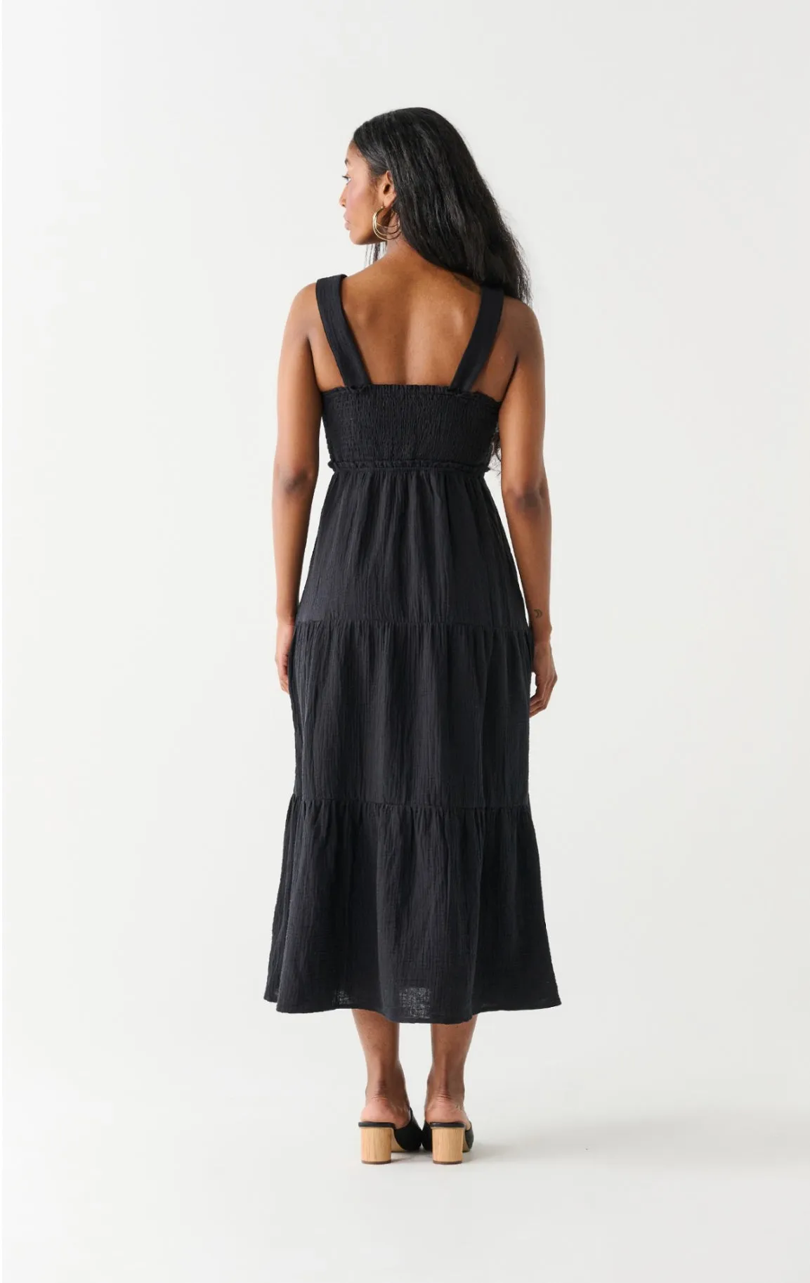 Cotton Midi Dress