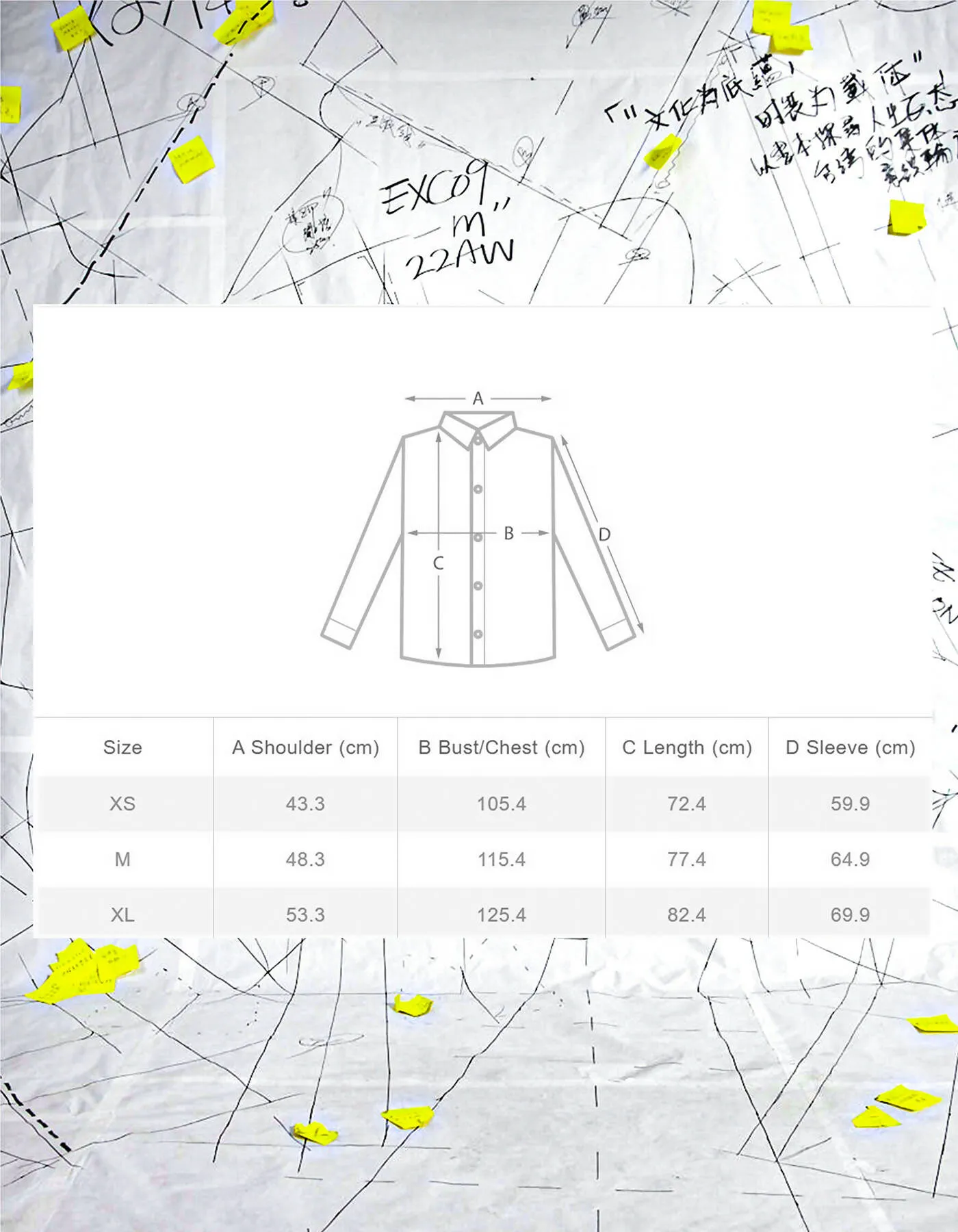 Crossover Triple Pleated Printed Deconstructed Shirt