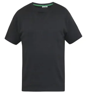 D555 Thermal Short Sleeve T-Shirt For Men in Black, 2XL-8XL