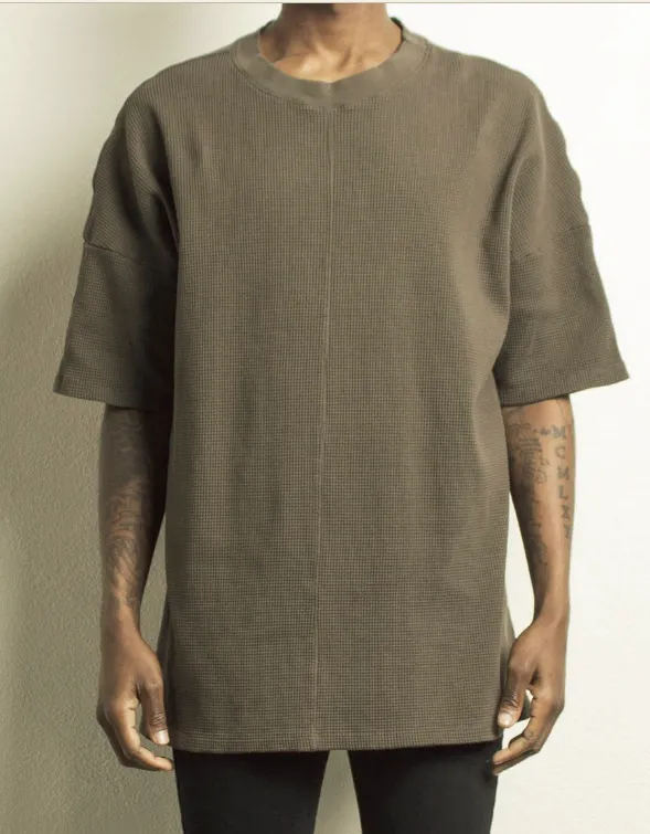 daniel patrick Oversized Tee Thermal Top
