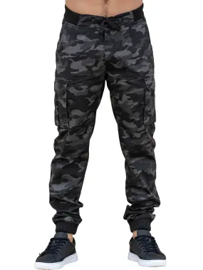 Drake Cargo Pants - Dark Grey Camo