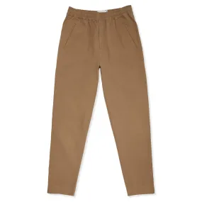 Drawcord Good Walk Chino - Brushed Cotton Tan
