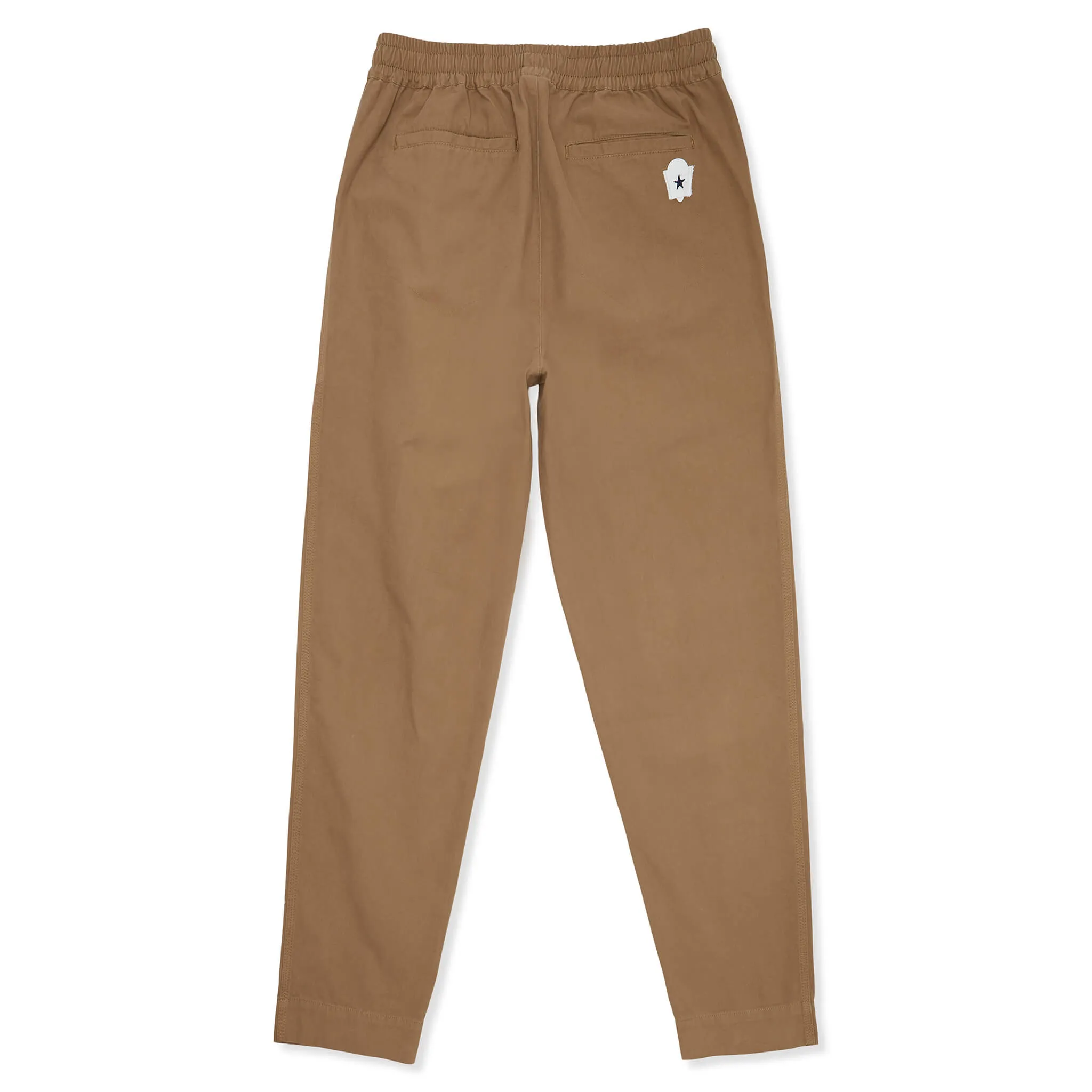 Drawcord Good Walk Chino - Brushed Cotton Tan