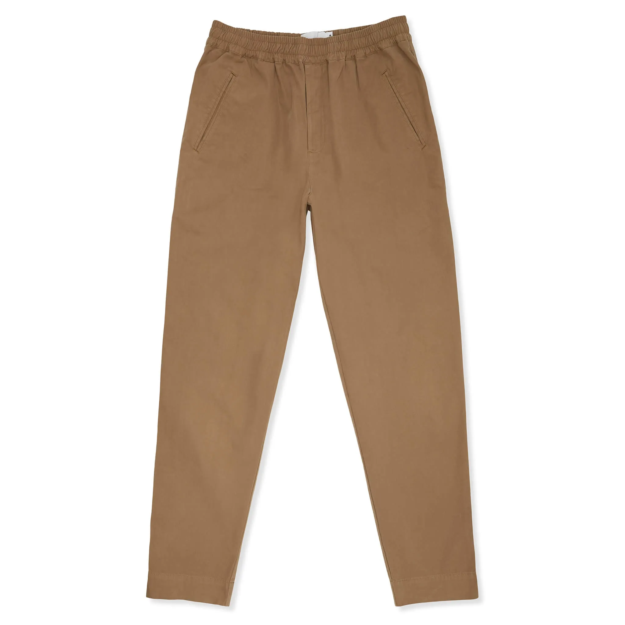 Drawcord Good Walk Chino - Brushed Cotton Tan