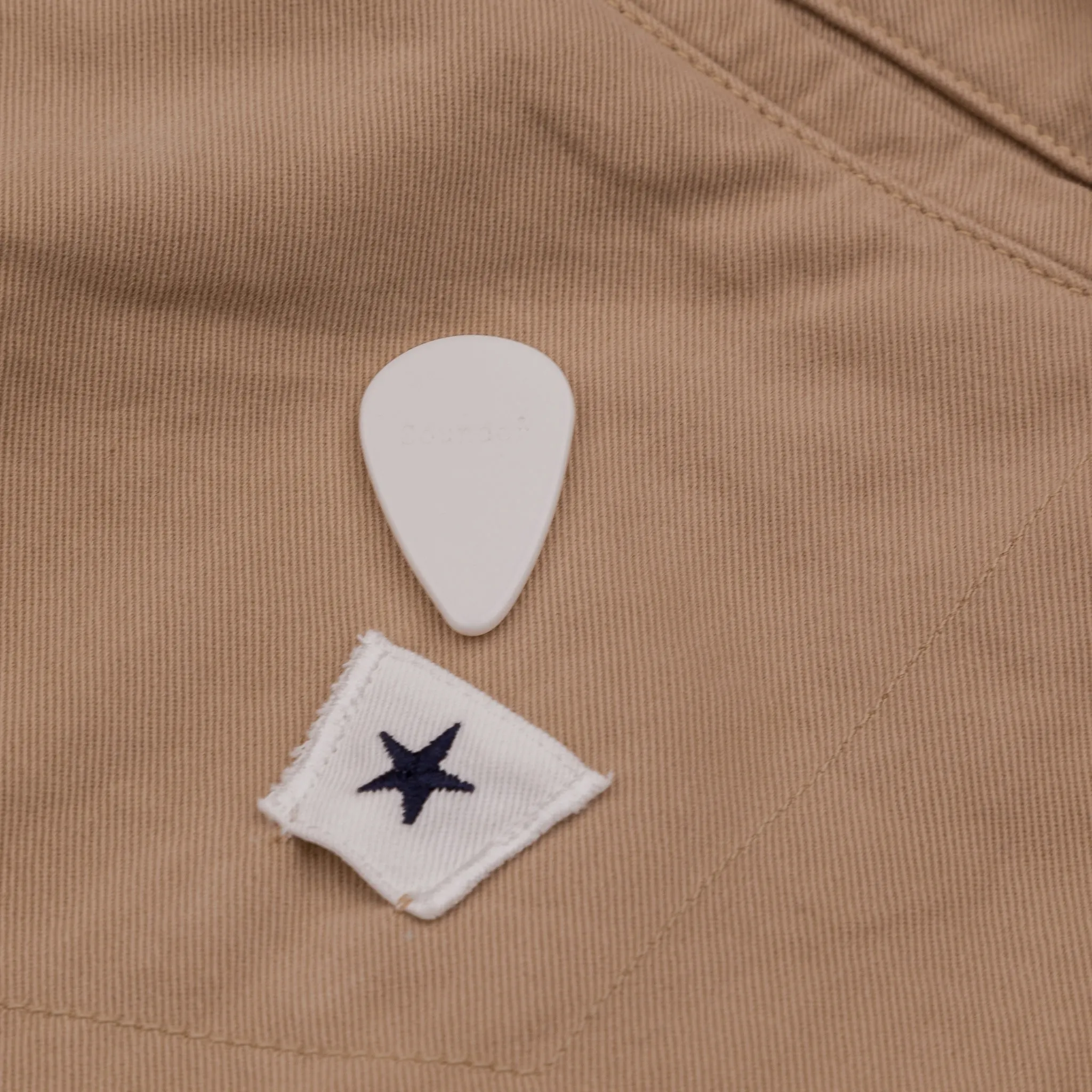 Drawcord Good Walk Chino - Brushed Cotton Tan