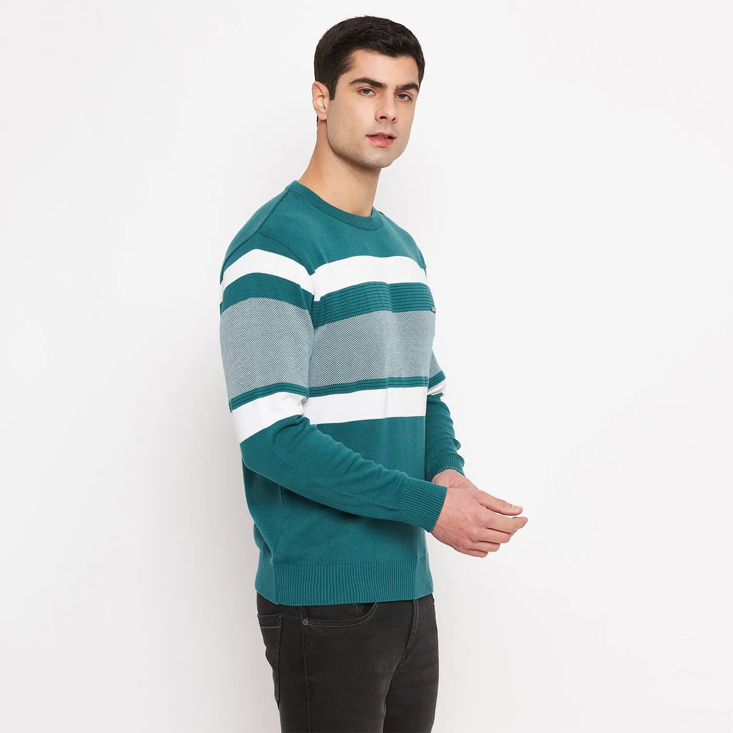 Duke Stardust Men Full Sleeve Round Neck Sweater (SDS2073)