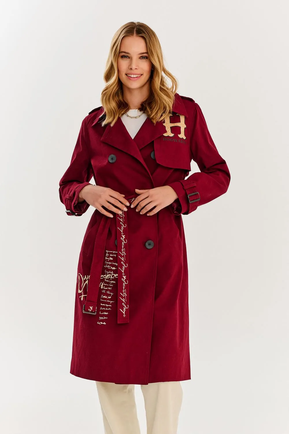 Dumbledore's Army trench coat