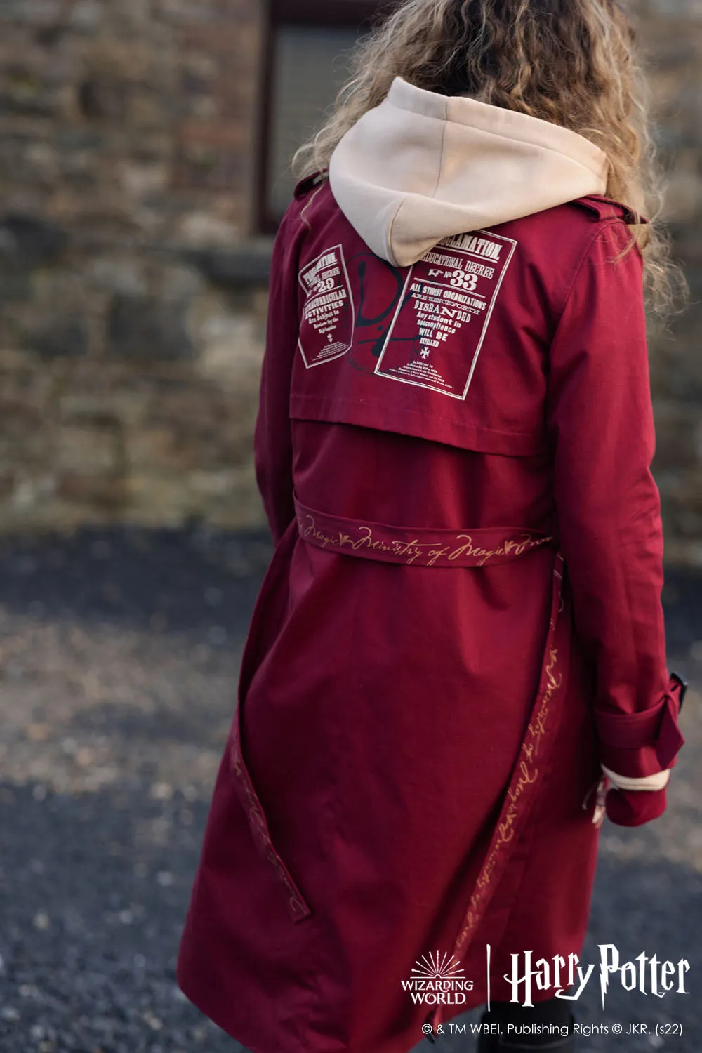 Dumbledore's Army trench coat