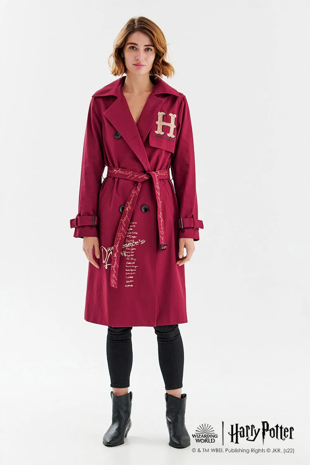 Dumbledore's Army trench coat