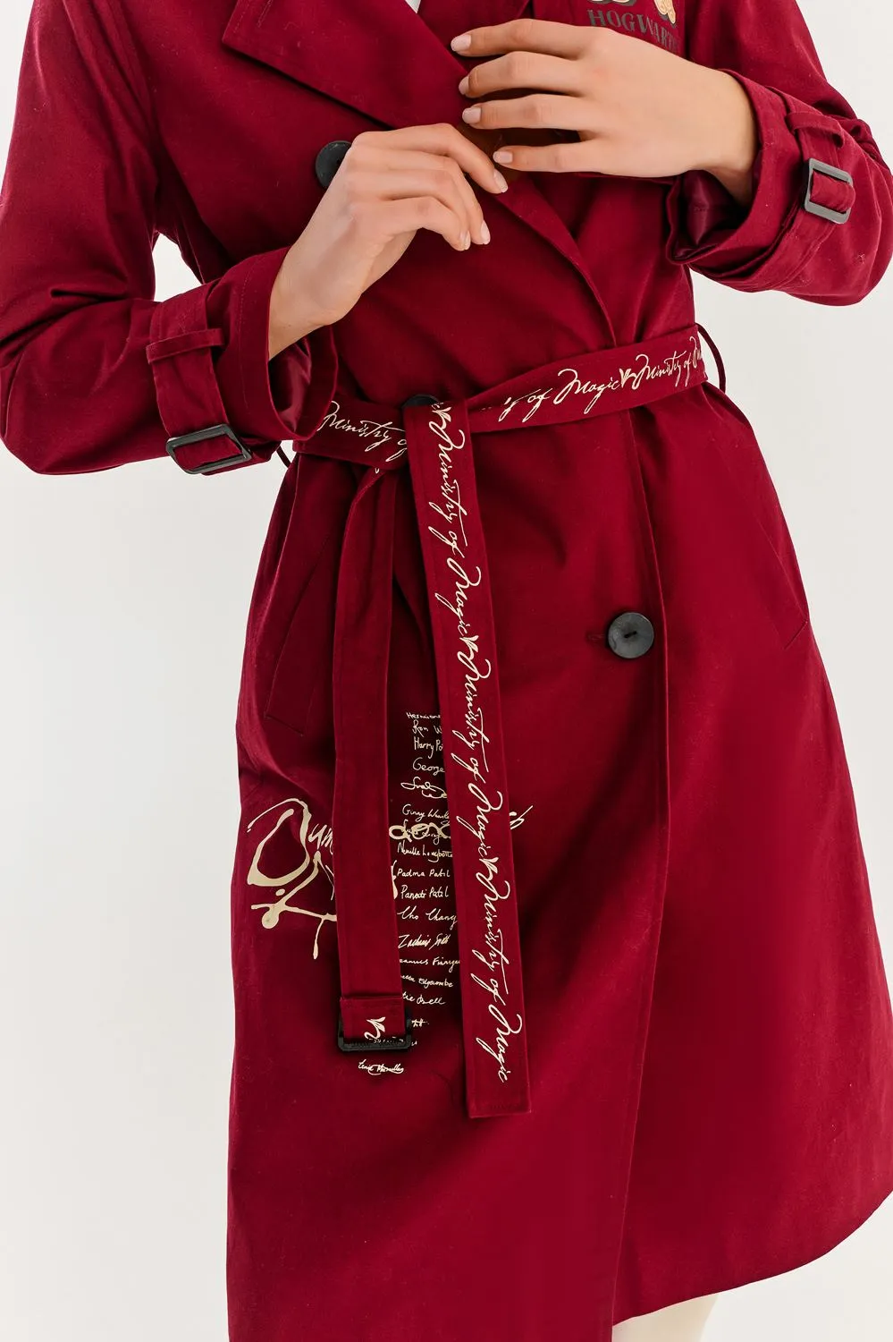 Dumbledore's Army trench coat