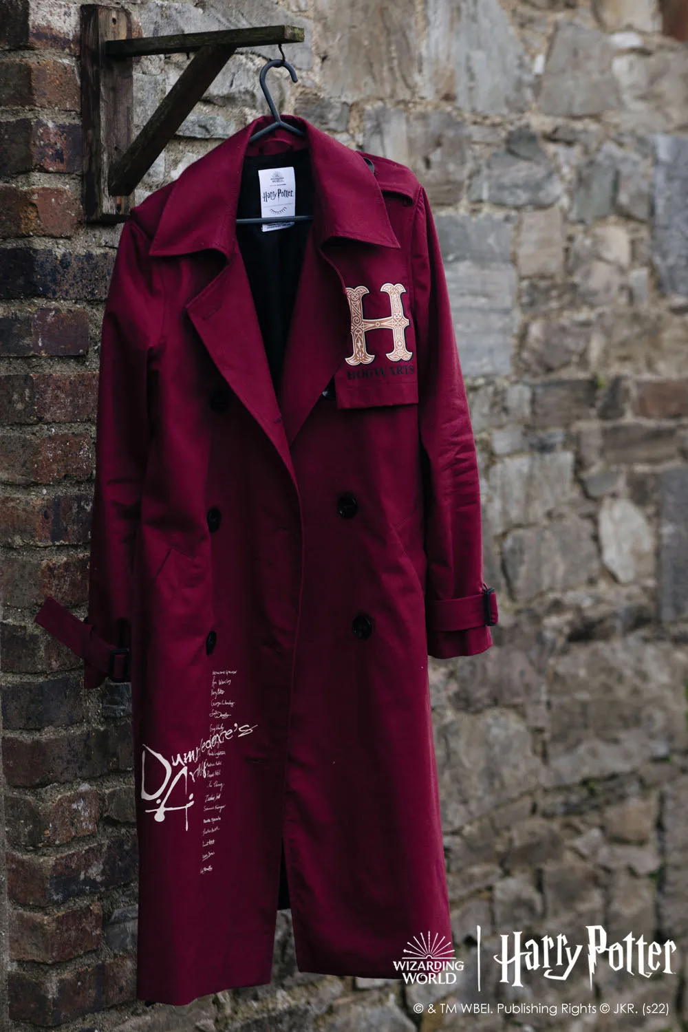Dumbledore's Army trench coat