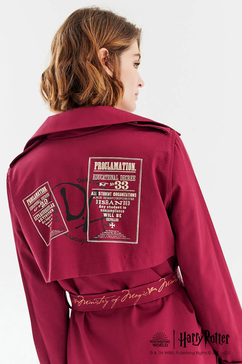 Dumbledore's Army trench coat