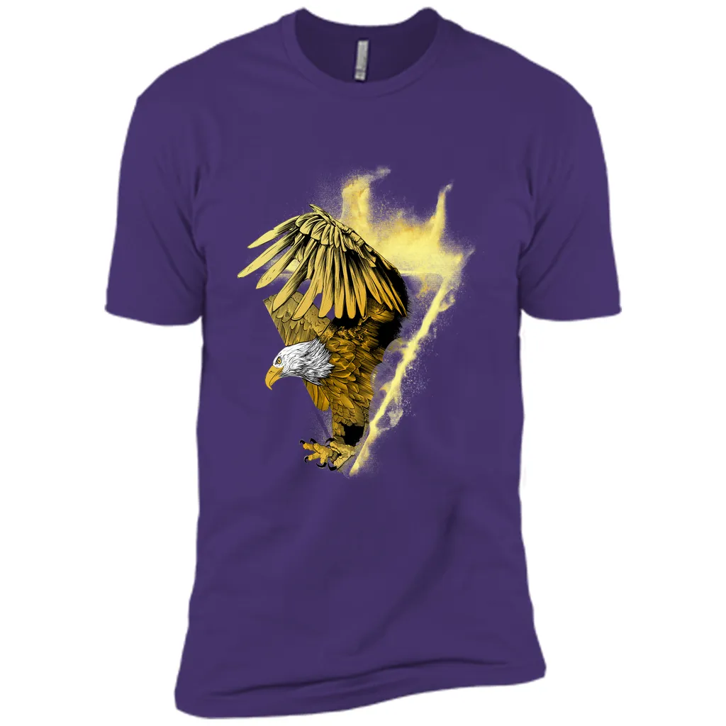 Eagle in flames-Cartoon graphic T-Shirt