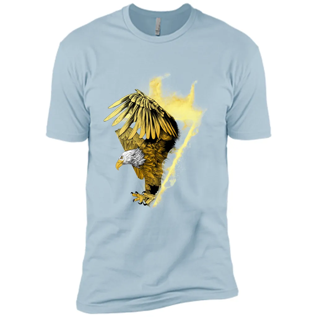 Eagle in flames-Cartoon graphic T-Shirt