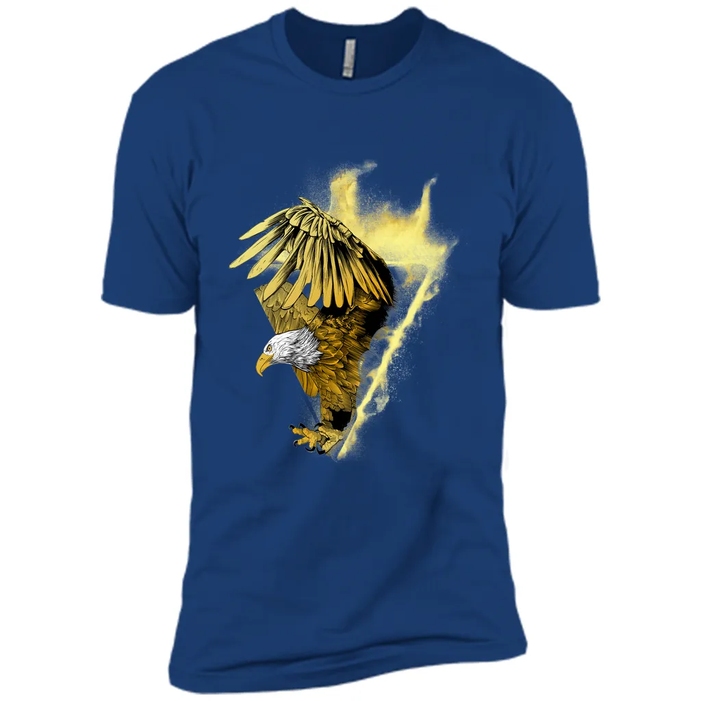 Eagle in flames-Cartoon graphic T-Shirt