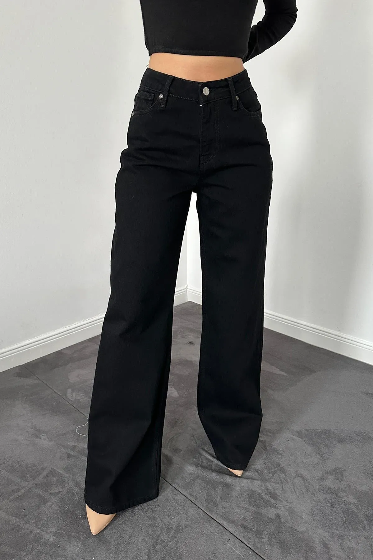 ELS Comfy Jeans Pants - Black - Bamberg