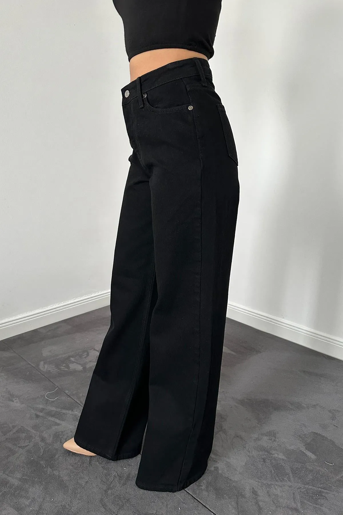 ELS Comfy Jeans Pants - Black - Bamberg