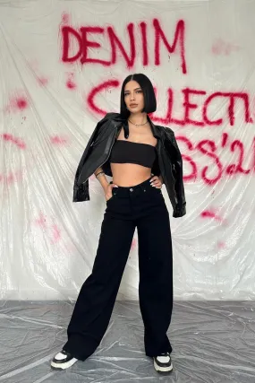ELS Comfy Jeans Pants - Black - Bamberg