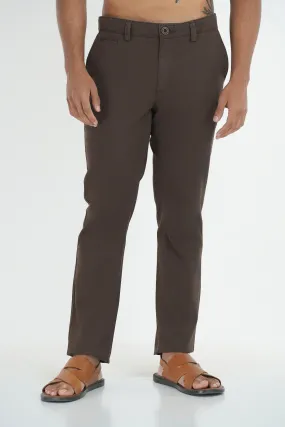 Essential Chinos - Slim Fit - Brown