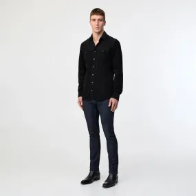 Fine Cord Shirt Black